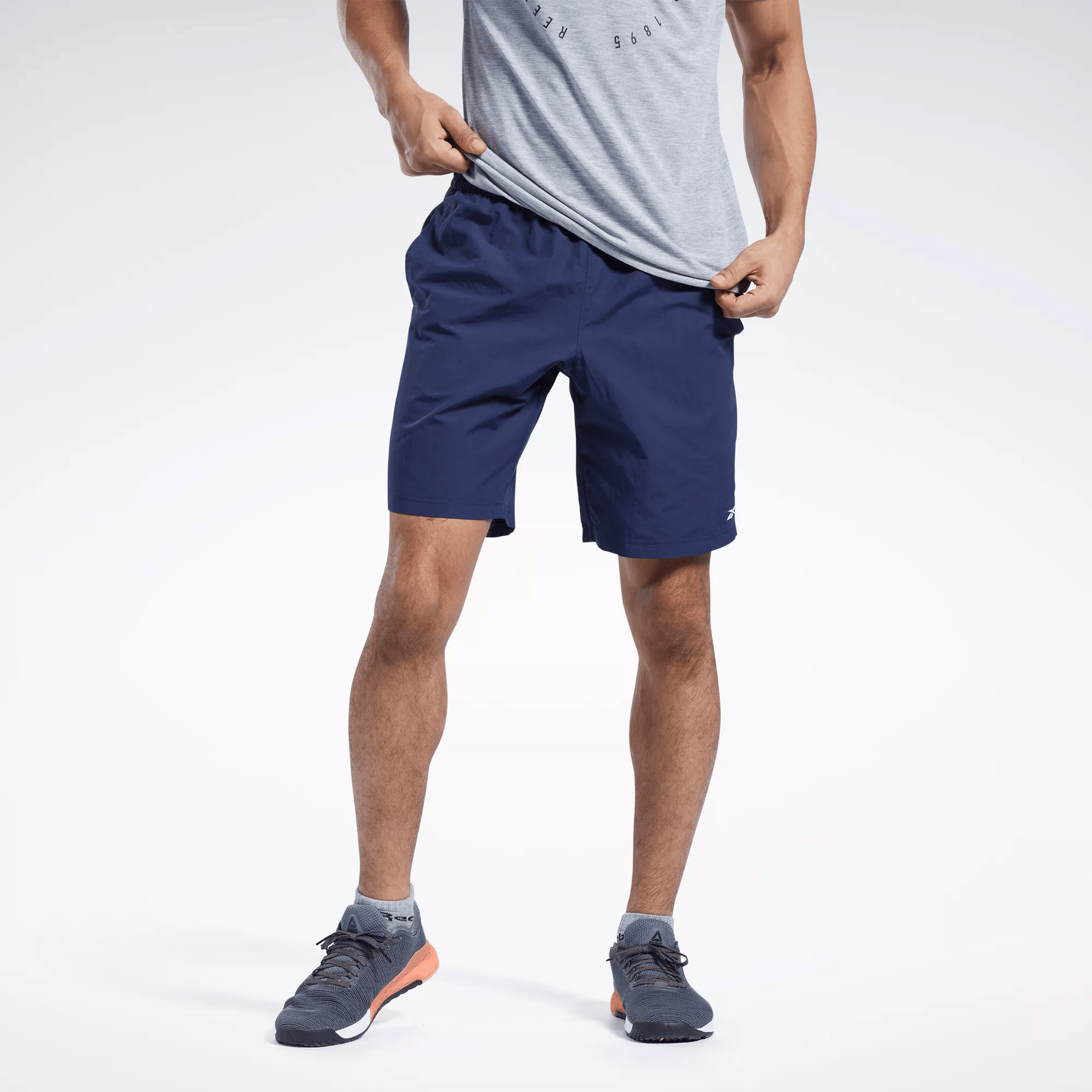 Reebok Training Essentials Utility Shorts In Blue