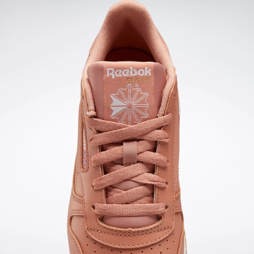 Classic Leather Shoes - Canyon Coral Mel / Canyon Coral Mel / Ftwr White |  Reebok