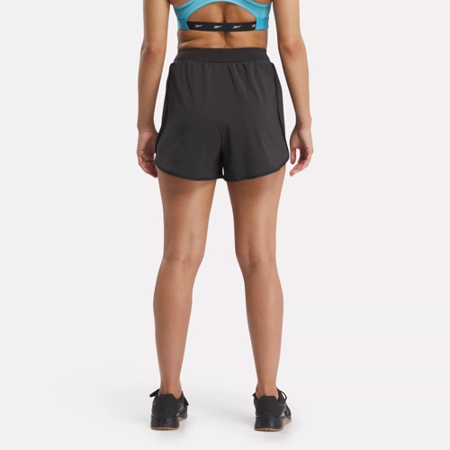Reebok black lined womens athletic shorts XL Small - Depop