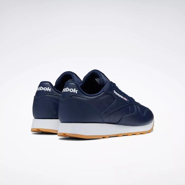 Classic Leather Shoes - Vector Navy / Ftwr White / Reebok Rubber Gum-03 |  Reebok | Sneaker low