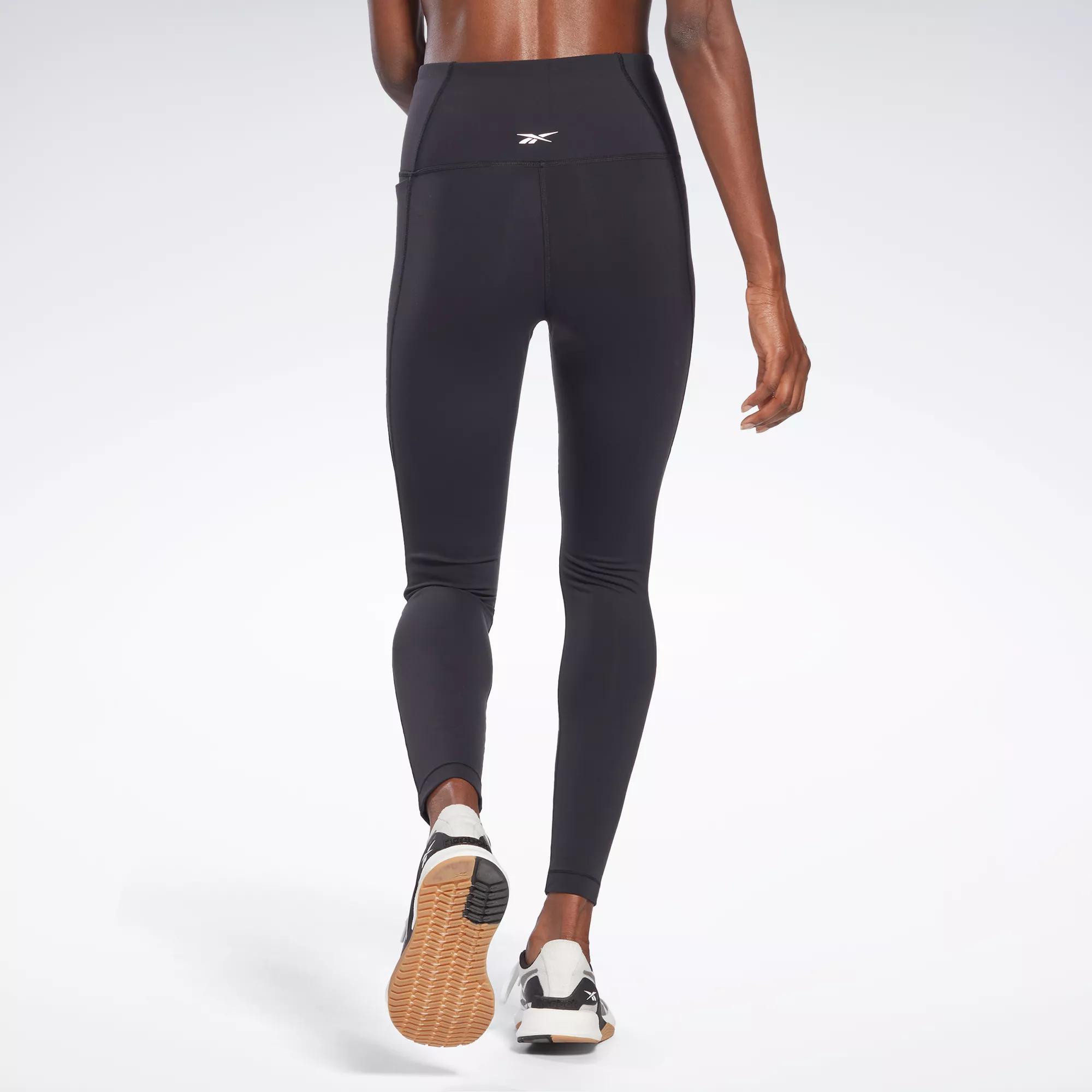 Pudsigt Undvigende aktivt Lux High-Rise Leggings - Black | Reebok