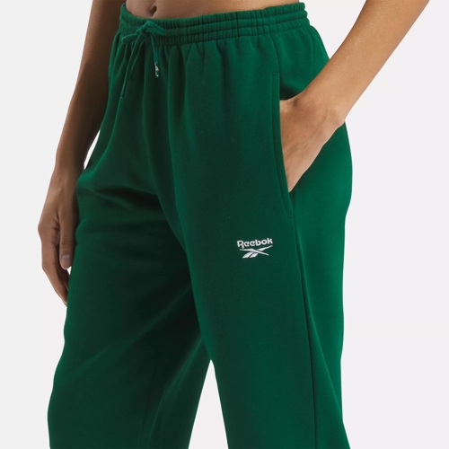 Reebok Identity Small Logo Fleece Joggers - Dark Green