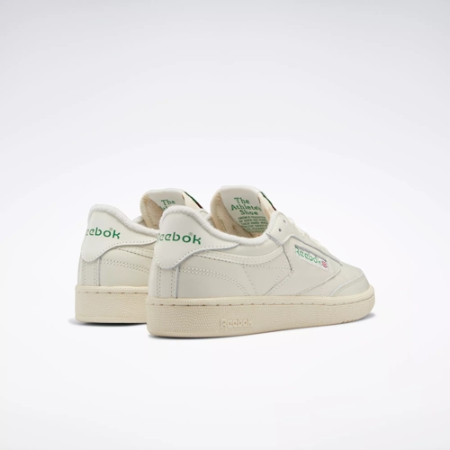 Reebok Classic Club C Vintage sneakers in chalk with green detail