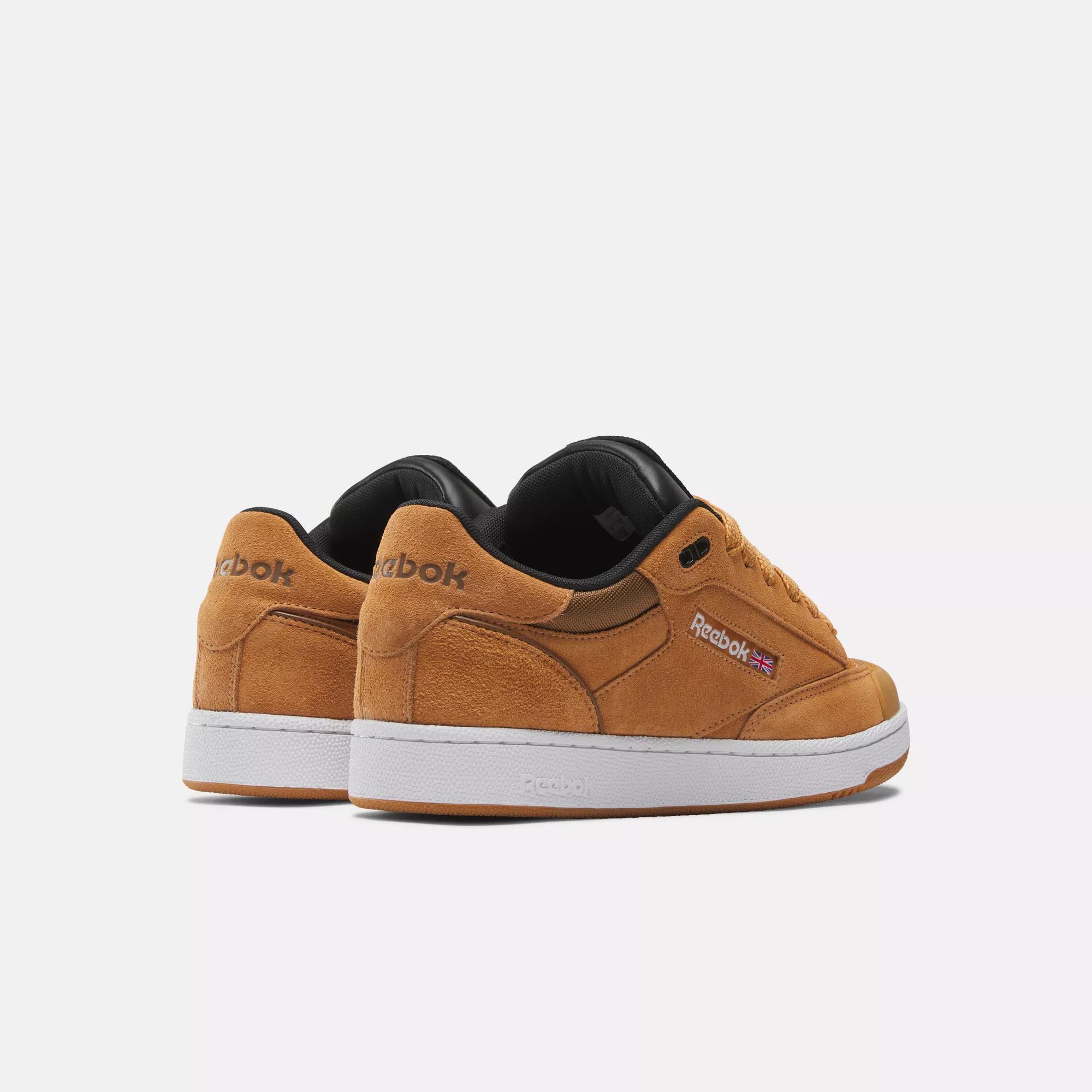 Brown reebok hot sale