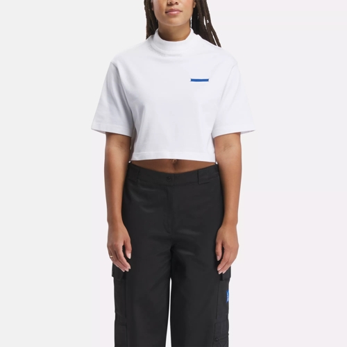 Lemon Reebok Womens Burnout T-Shirt - Get The Label