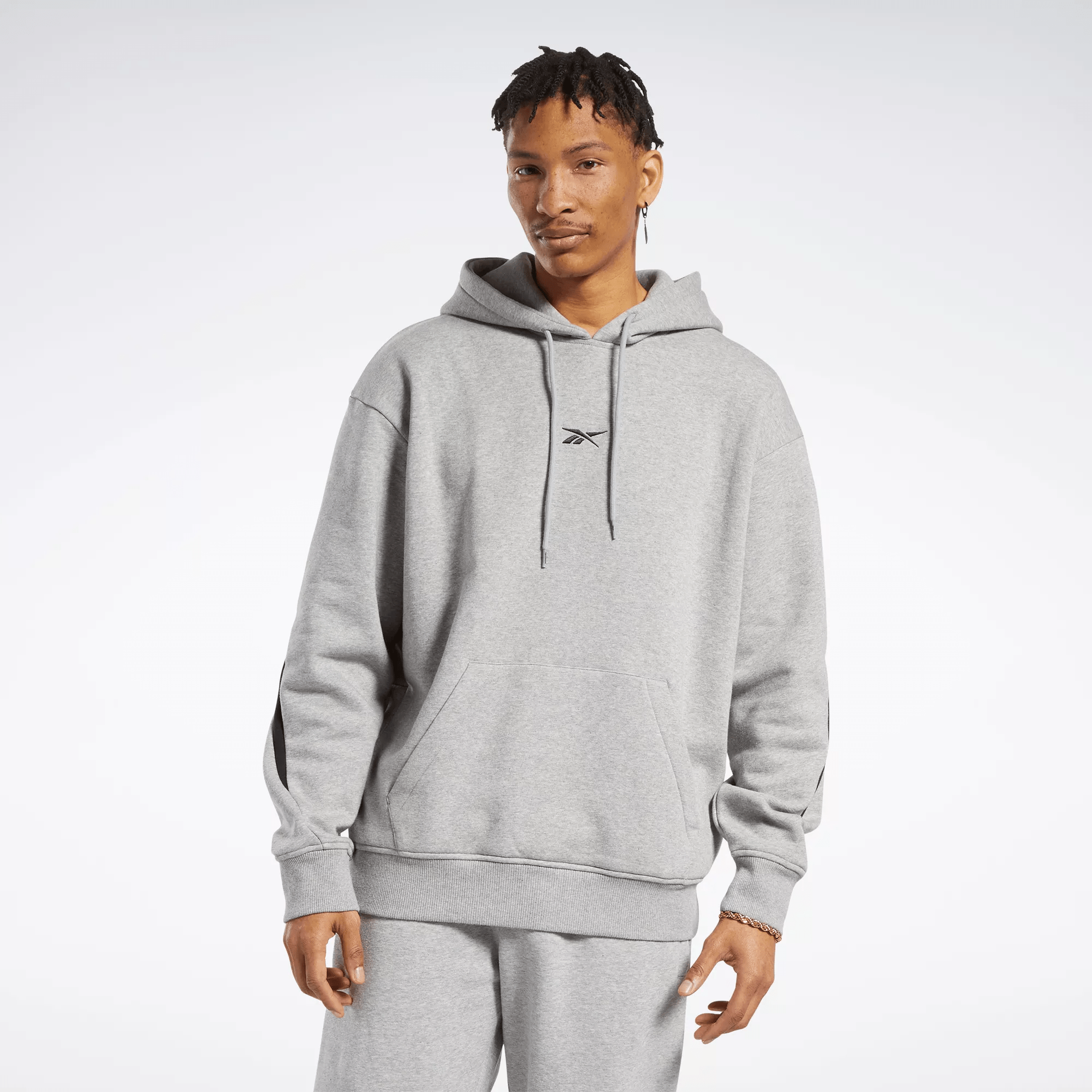 Shop Reebok Unisex Classics Brand Proud Hoodie In Grey