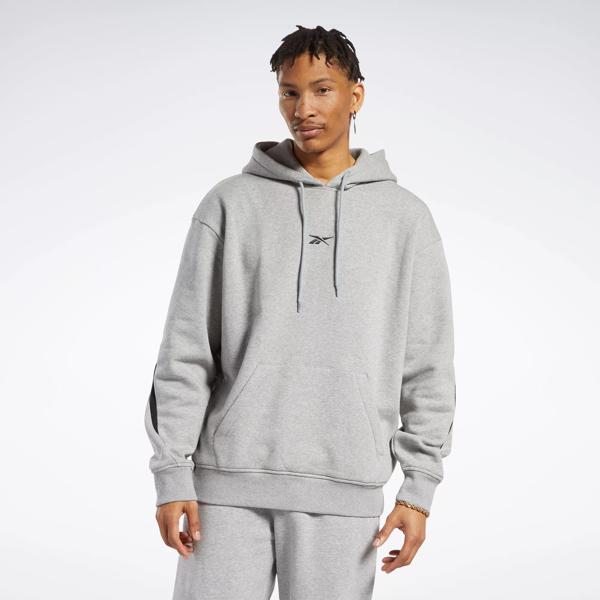 twee dodelijk vrijheid Classics Brand Proud Hoodie - Medium Grey Heather | Reebok