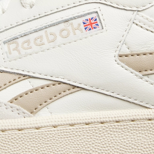 Reebok Club C Revenge Vintage (Modern Beige/Boulder Beige/Dark Brown) –  rockcitykicks - Fayetteville