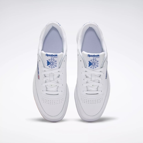 Club C 85 Shoes - White / Royal / Gum | Reebok