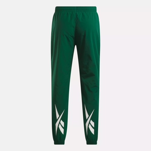 Reebok WOVEN PANT - Trousers - chalk green/green 