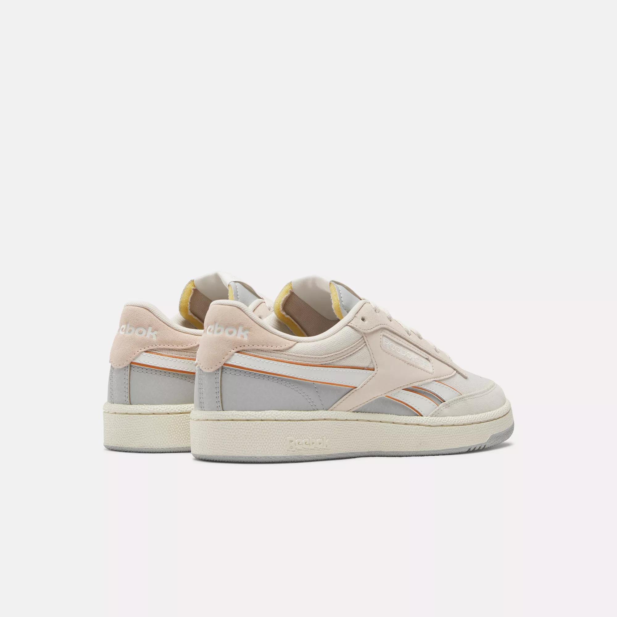 Club C Revenge Shoes Tapioca Chalk Grey1 Reebok