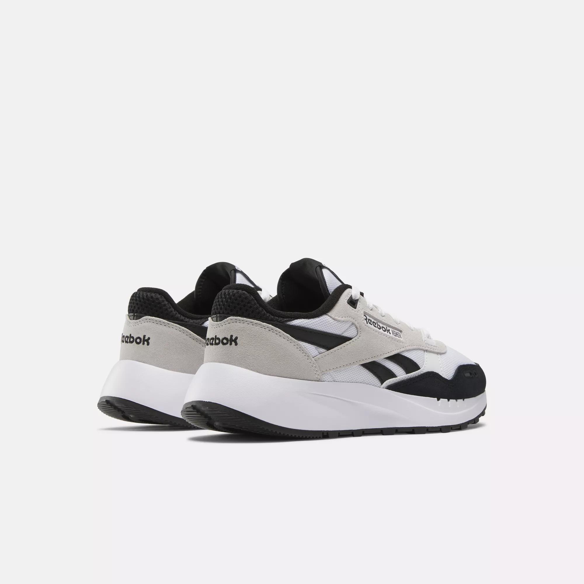 Classic Leather 2400 Shoes - White / Black / White | Reebok