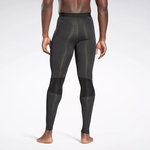 AI1378] Mens Reebok RCF Crossfit Cross Training Compression 3/4 Tights -  Black