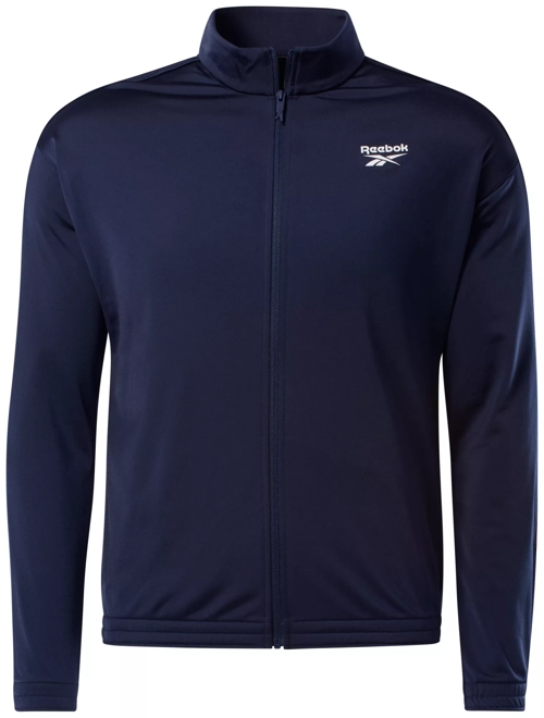 Reebok Identity Vector Knit Track Jacket in Vector Navy / Vector Red