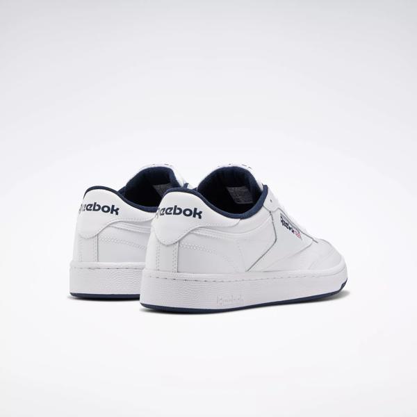 Club C 85 Shoes White Navy Reebok