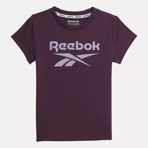 Reebok unisex T Shirt Little Kids in Purple Size 6X