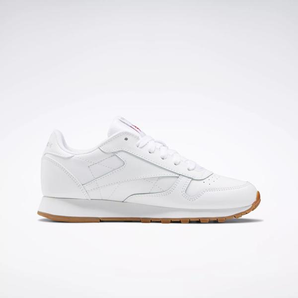 Reebok Boys Classic Leather Running Shoes