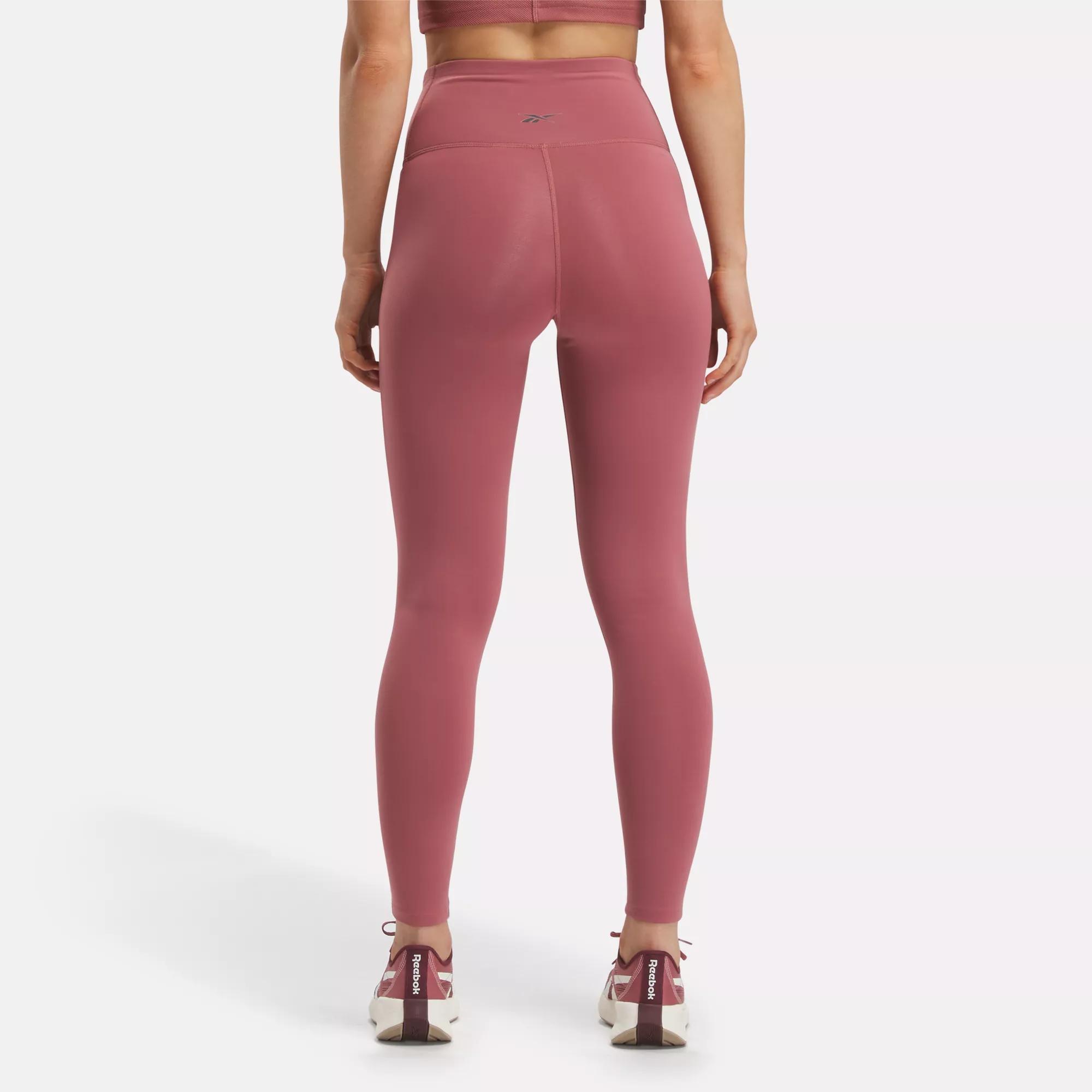 Reebok Lux Women's Plus Size High-Waisted Leggings - Free Shipping