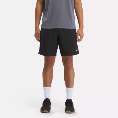 Nike Little Girls' (4-6X) Dri-Fit Woven Running Shorts-Black/White
