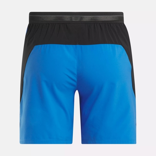 Off To A Good Start Spring Blue Running Shorts