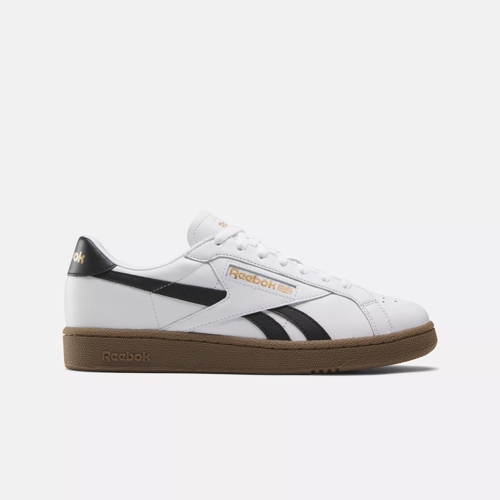 Club C Grounds UK Shoes White Black Gum Reebok