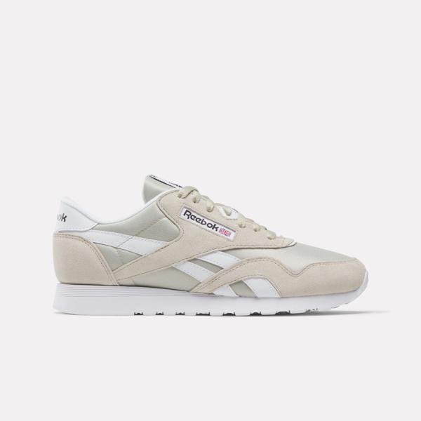 Reebok Men s Classic Nylon Shoes in Brown Size 4