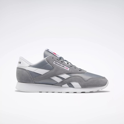 Reebok classic grey white on sale