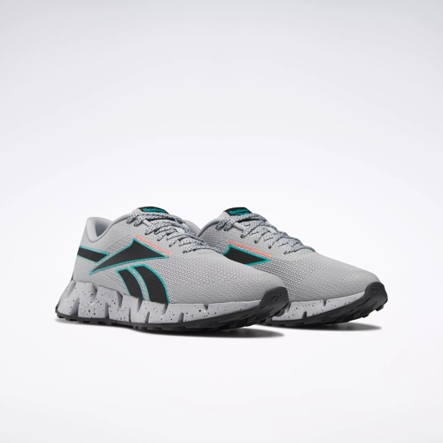 Zig Dynamica 2 Adventure Men's Shoes - Pure Grey 3 / Classic Teal / Orange  Flare | Reebok