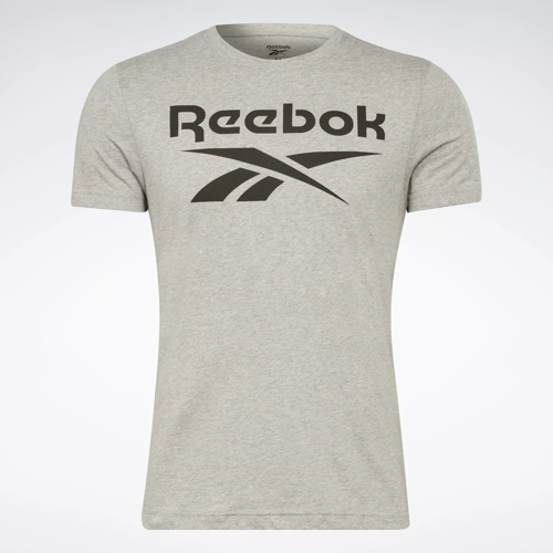 Reebok Identity Big Logo T-Shirt - Medium Grey Heather | Reebok | Sport-T-Shirts