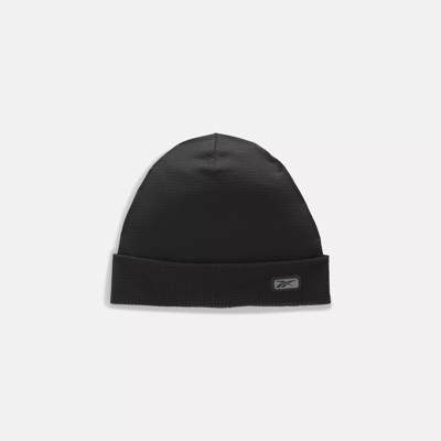 Reebok Women s Tech Grid Beanie in Black Size One Size M L