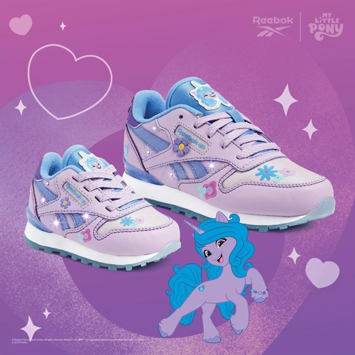 Reebok x My Little Pony Zipp Storm Classic Leather Step 'n' Flash