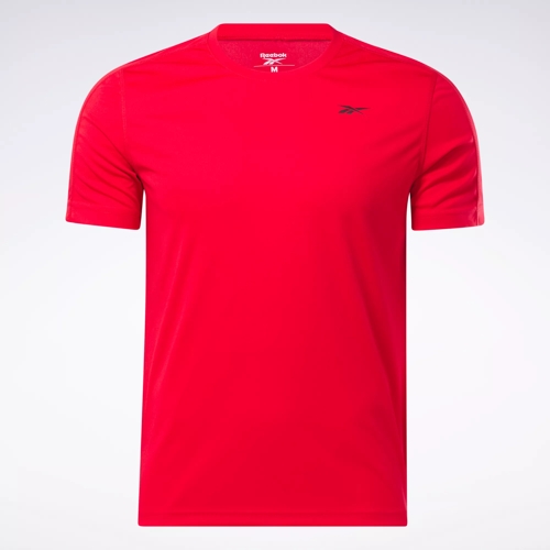 Reebok Men s Training Tech T Shirt Size 2XL Red