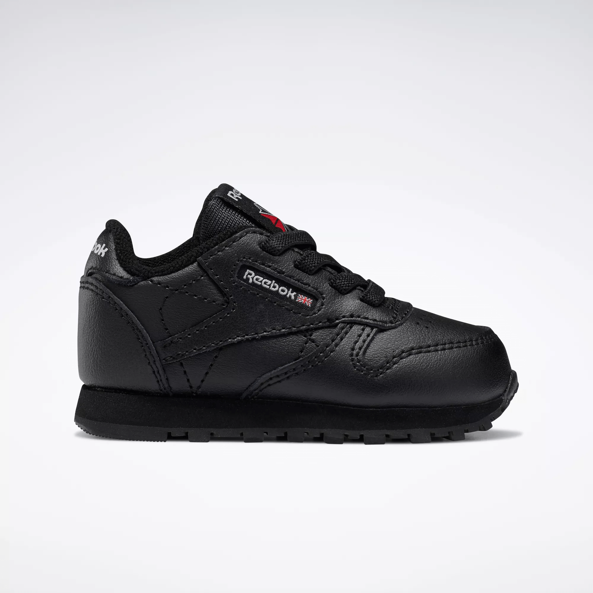Shop Reebok Unisex Classic Leather Shoes - Toddler In Black
