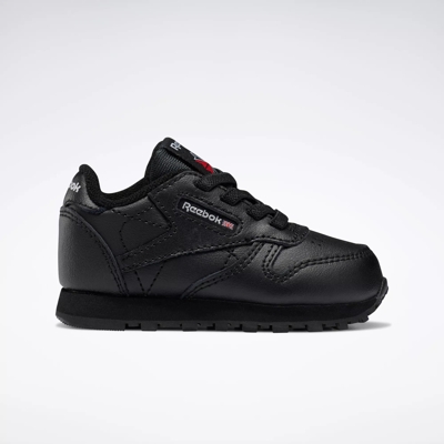 vægt embargo Geografi Classic Leather Shoes - Toddler - Core Black / Core Black / Reebok Rubber  Gum-02 | Reebok