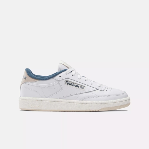 Club C 85 Women's White / Hoops Blue / Stucco Reebok