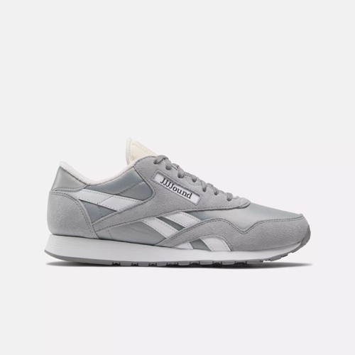 Reebok classic cheap black and silver