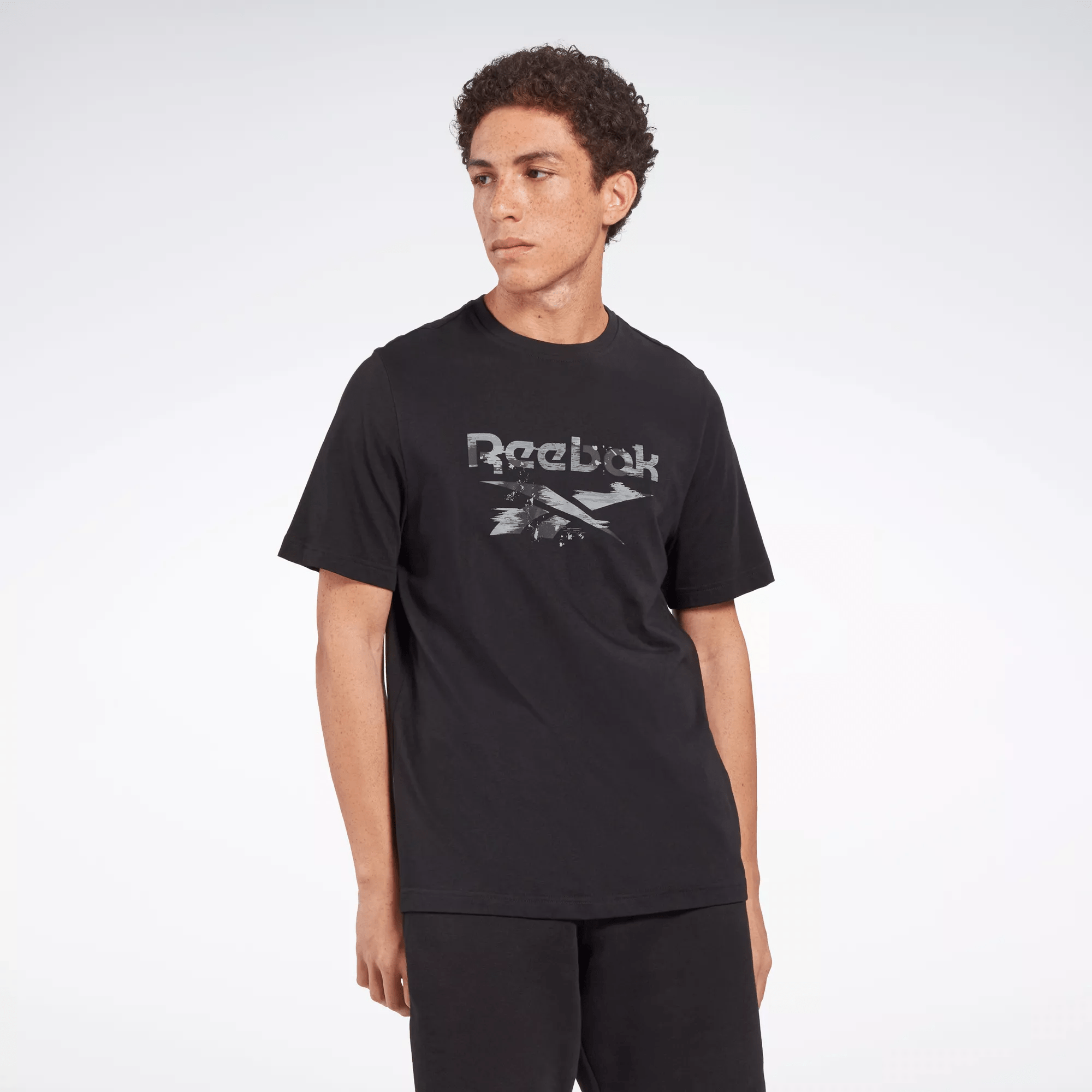 Reebok Identity Modern Camo T-shirt In Black