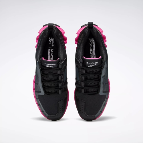 Black Reebok Zig Zag Comfortable Shoes