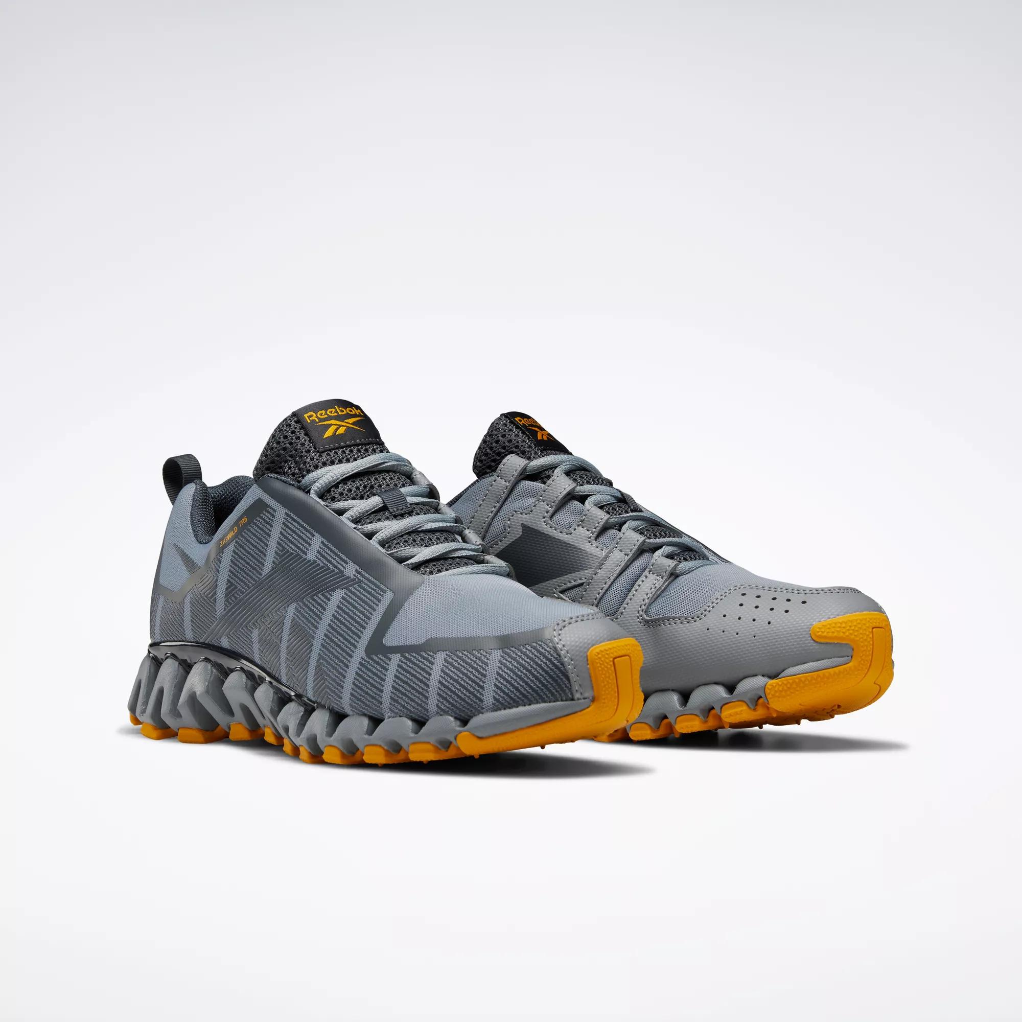 ZigWild Trail 6 Men's Shoes - Cold Grey 7 / Pure Grey 5 / Bright Ochre ...