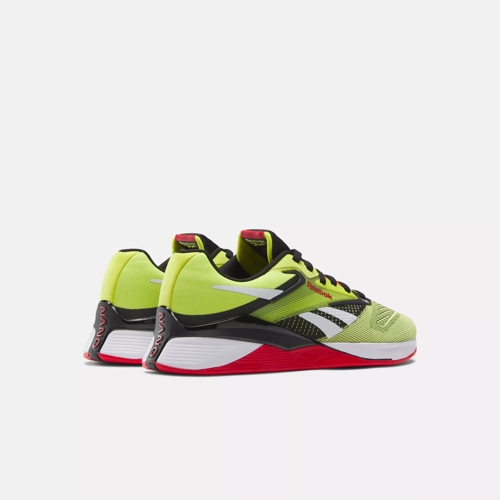 Nano X4 Training Shoes Hyper Green Black Vector Red Reebok