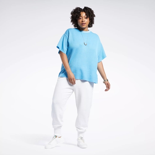 Plus size french online terry pants