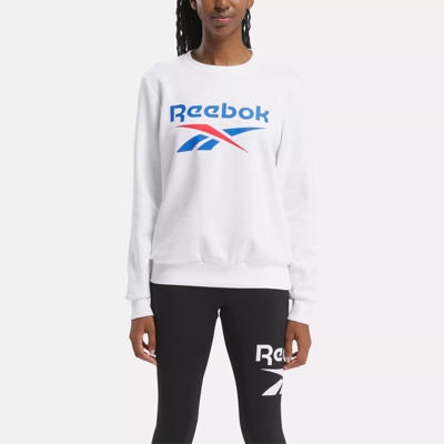 Reebok Identity Big Logo Fleece Crew Sweatshirt