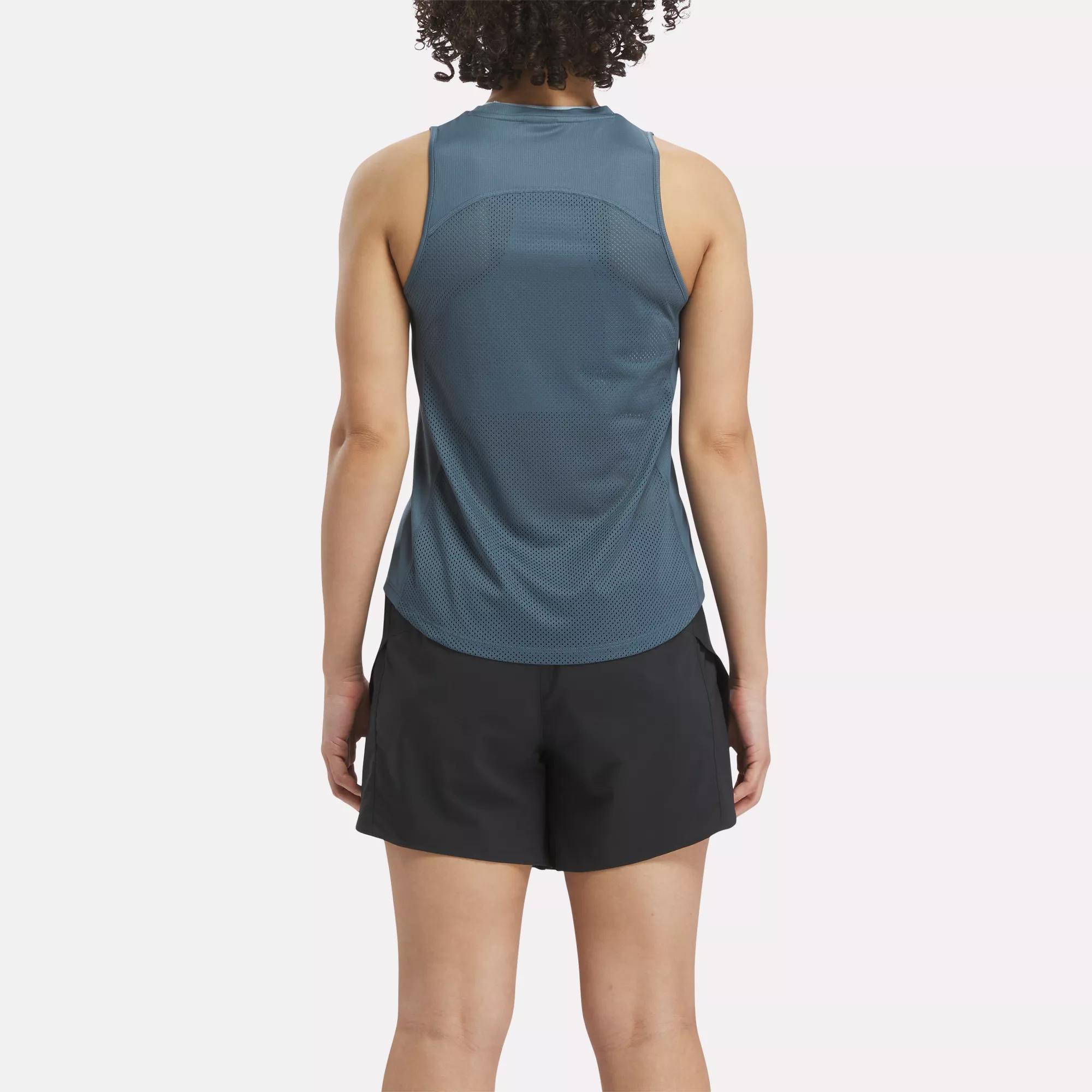 Reebok Running Speedwick Tank Top Xs Hoops Blue : Target