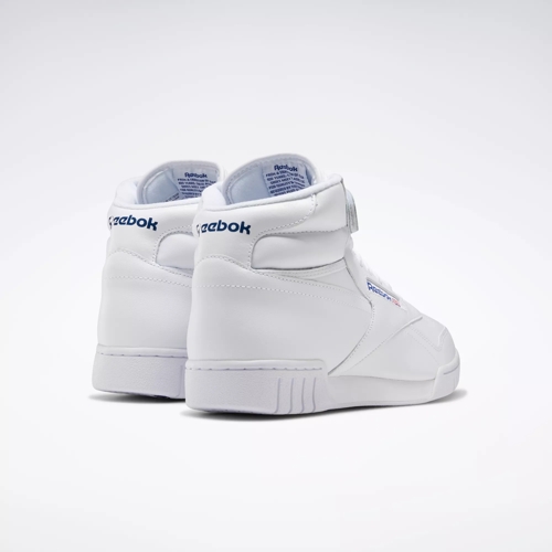 Men s Reebok Ex O Fit Hi Sneaker Size 12 M White