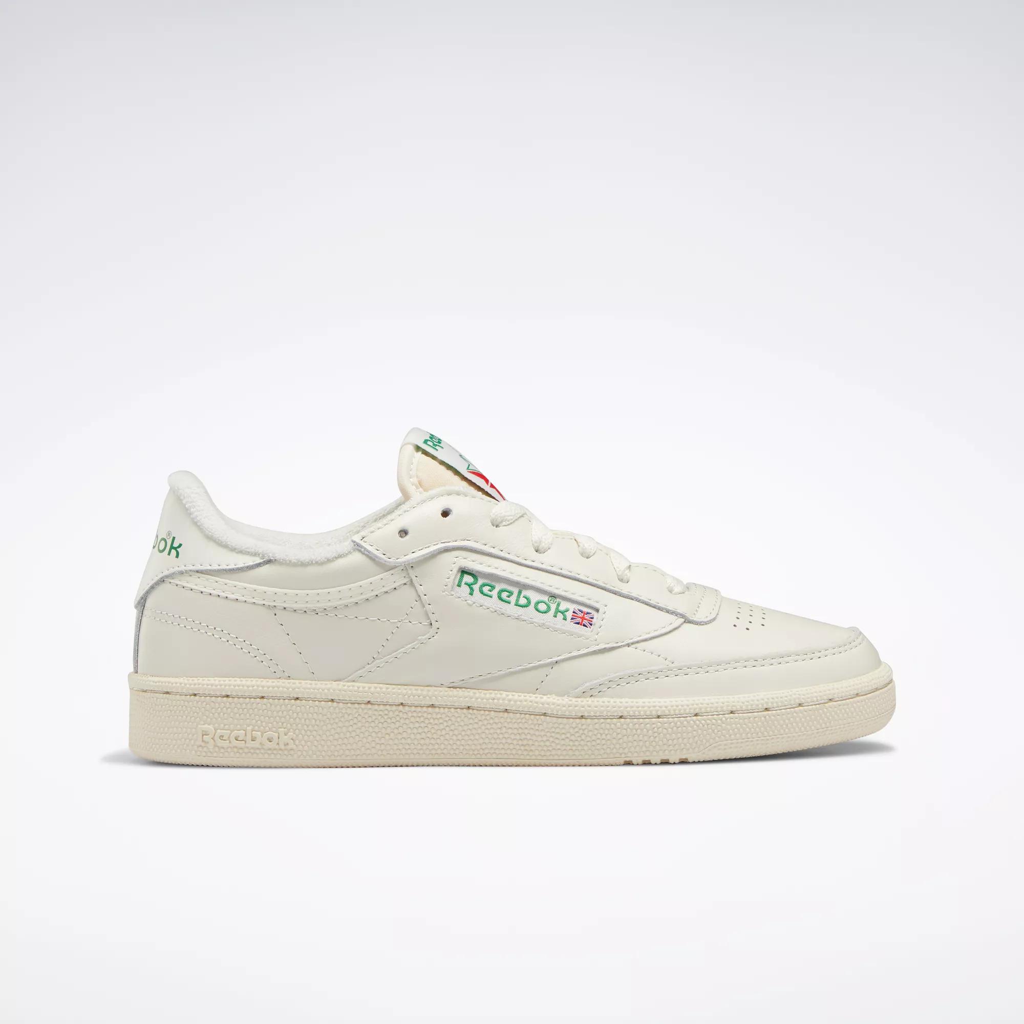 Club C 85 Vintage Shoes - Chalk / Paperwhite / Glen Green | Reebok