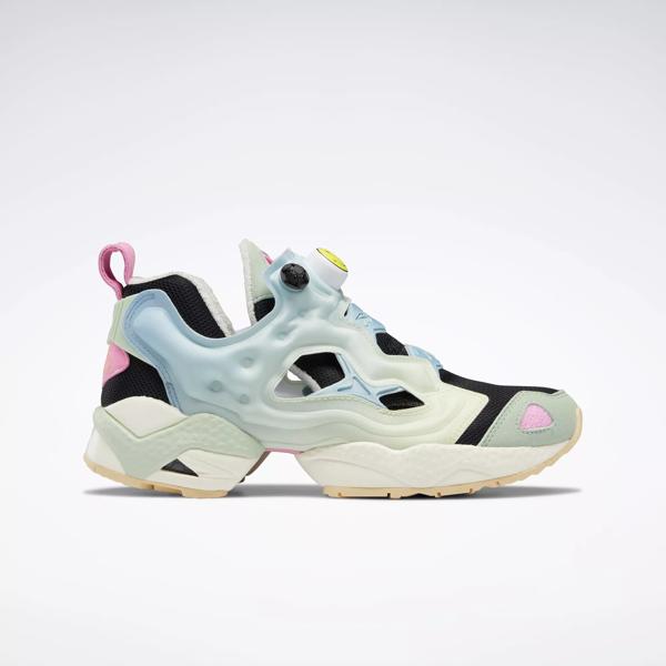 Smiley Instapump Fury 95 Shoes - Pantone Core Black / Pantone Reebok