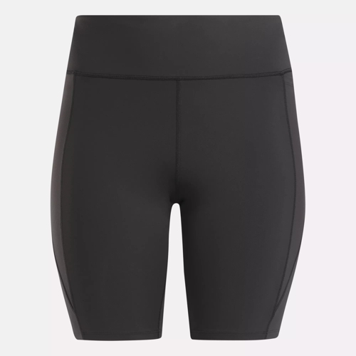 Black biker shorts plus size sales