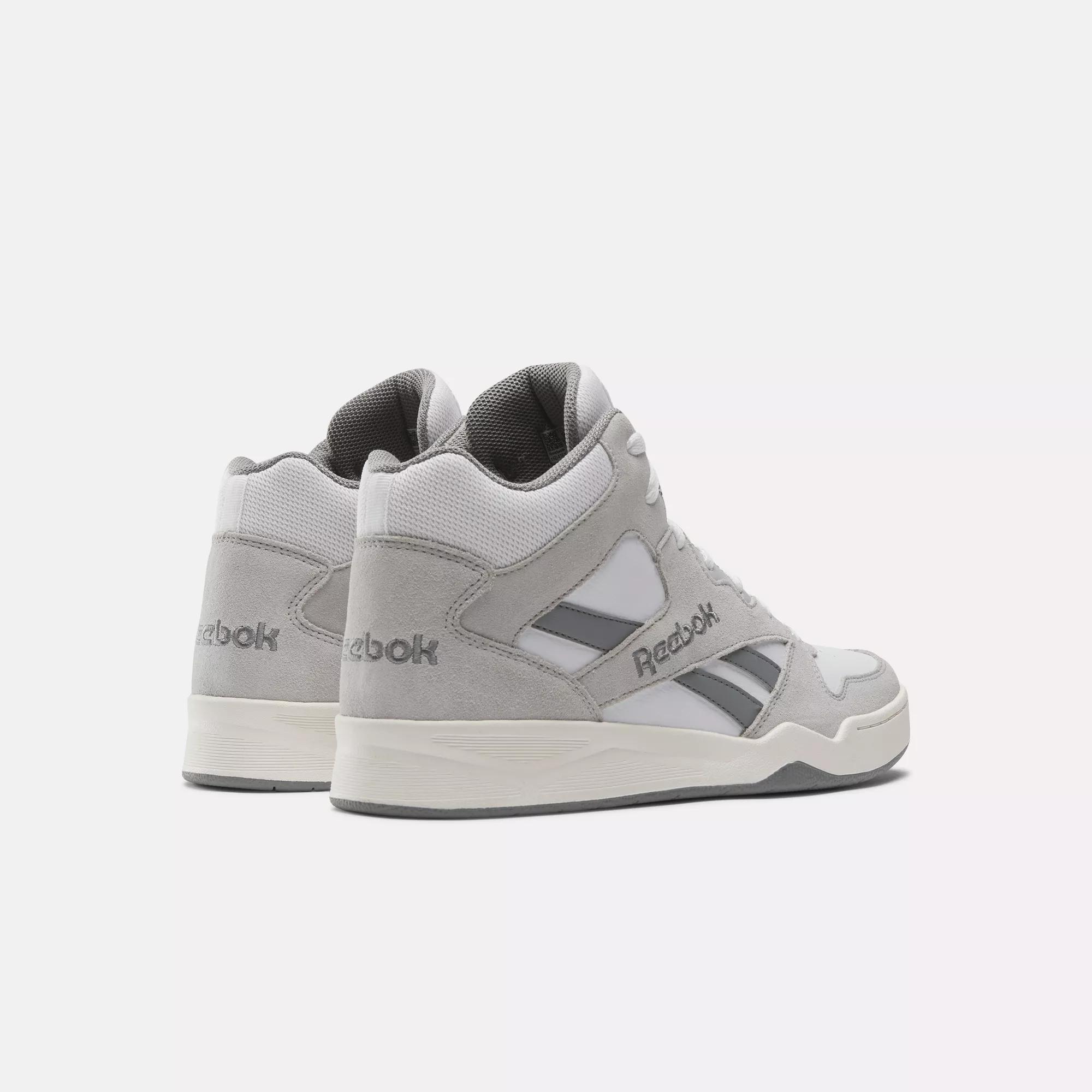 Grey reebok 2025 high tops