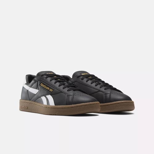 Reebok club c black gum sole deals