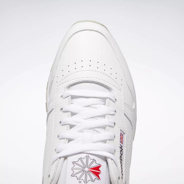 Classic Leather Shoes - Ftwr White / Pure Grey 3 / Pure Grey 7 | Reebok